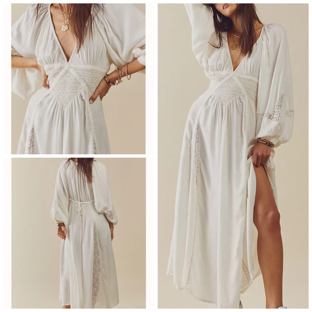 Free people Southwest lace maxi